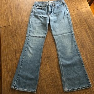 EXPRESS Low Rise Flare Jeans